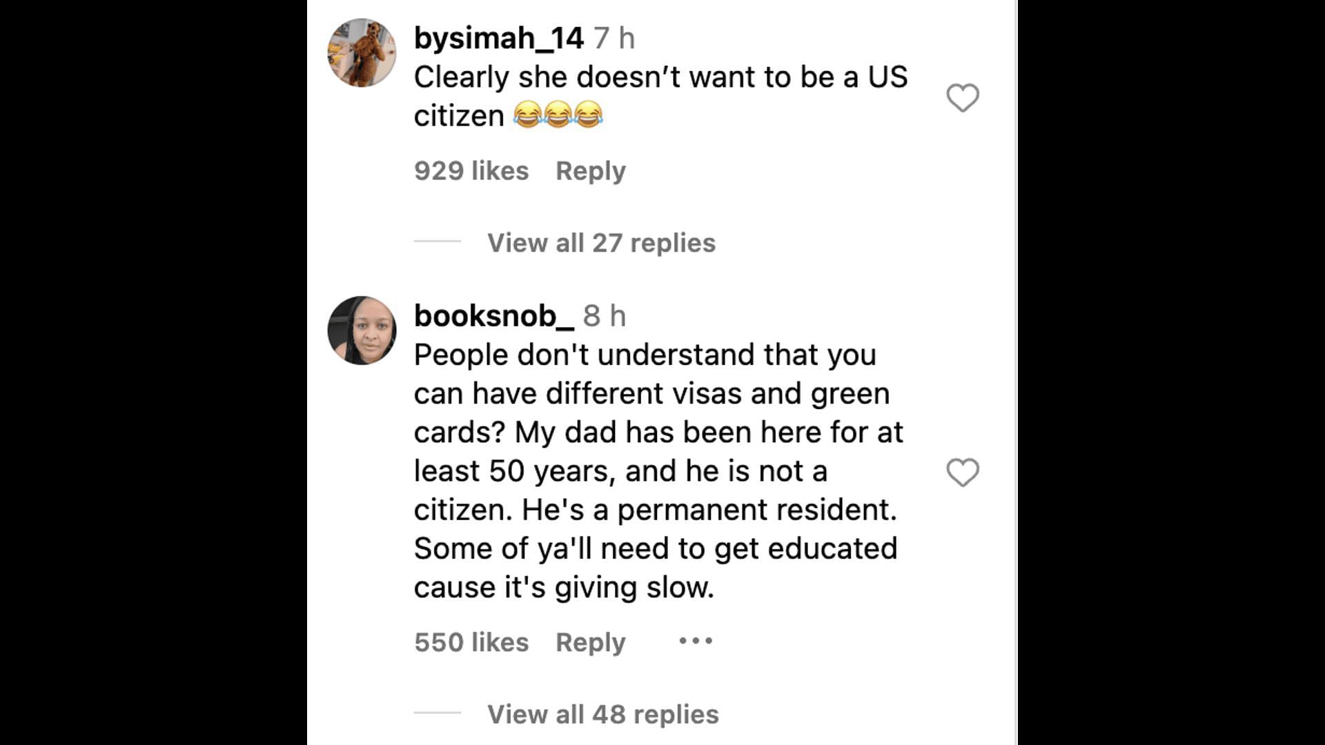 The &quot;Diamonds&quot; singer responds to a netizen who questioned if she is a US citizen: Reactions explored. (Image via Instagram)