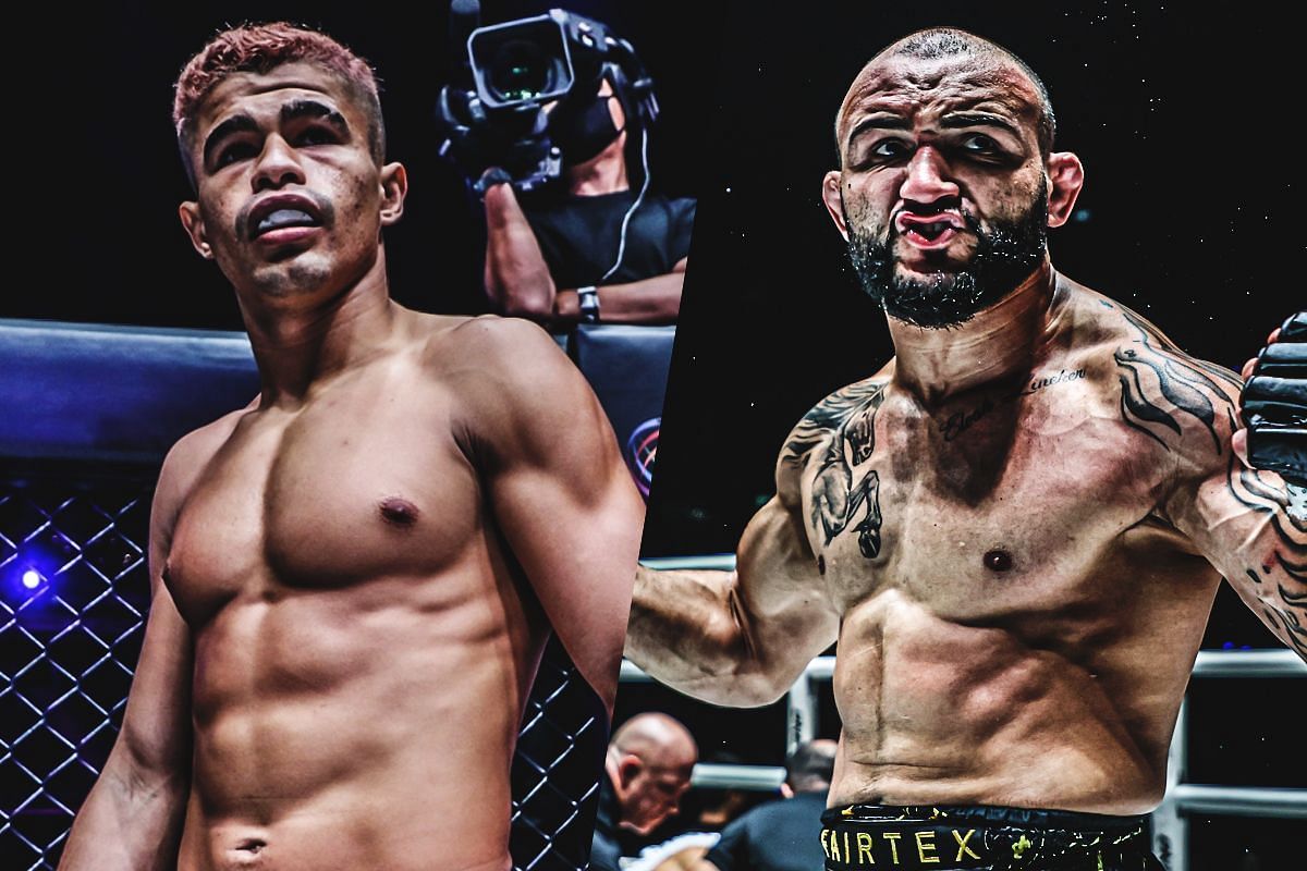 Fabricio Andrade (L) and John Lineker (R) | Image credit: ONE Championship