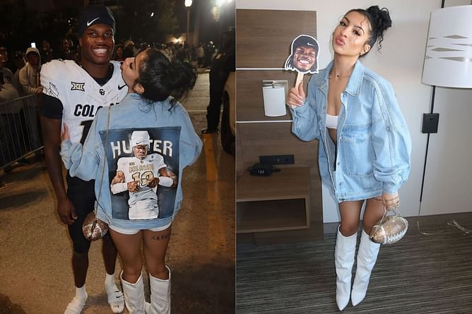 "Y'all talk sh*t about nothing": Travis Hunter's fiancée claps back at haters amid accusations of her getting "mad" at Colorado star on his big day