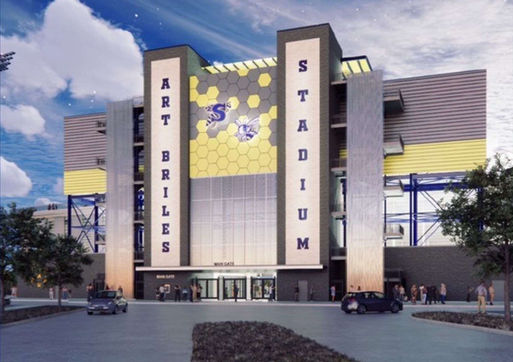 Stephenville High School announces $40 million stadium (image credit: Stephenville High School//IG)