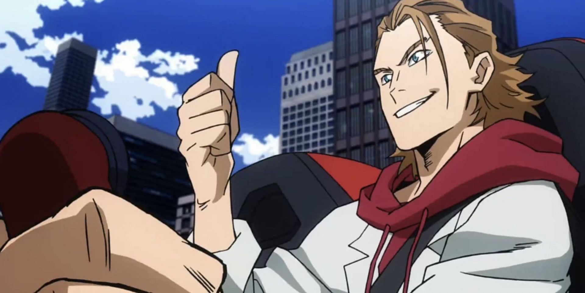 David Shield as seen in anime (Image via Studio Bones)