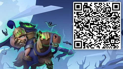 Scan the QR code to get the free Banner (Image via Supercell)