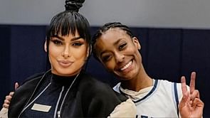 Gilbert Arenas' ex Laura Govan issues hyped reaction to seeing daughter Izela Arenas in action for Louisville