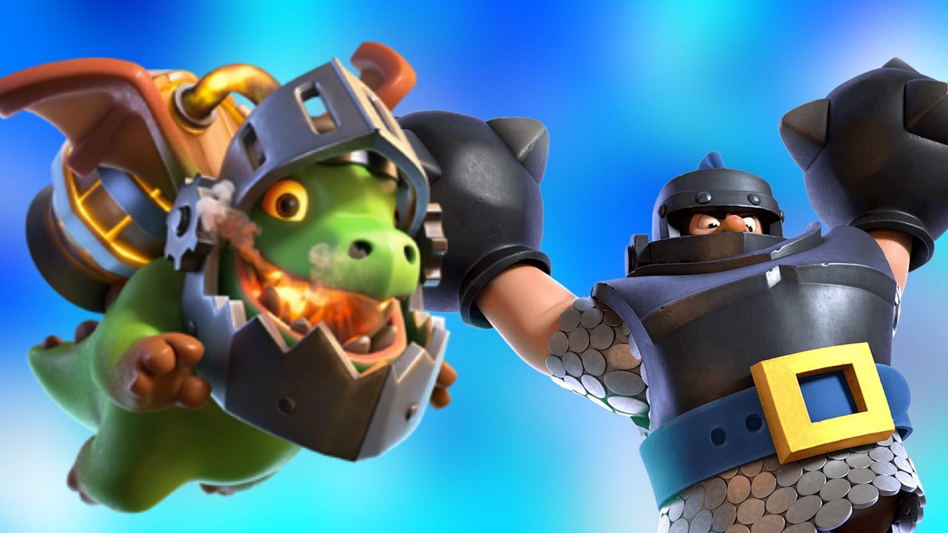 Mega Knight and Inferno Dragon should be used together (Image via SuperCell)