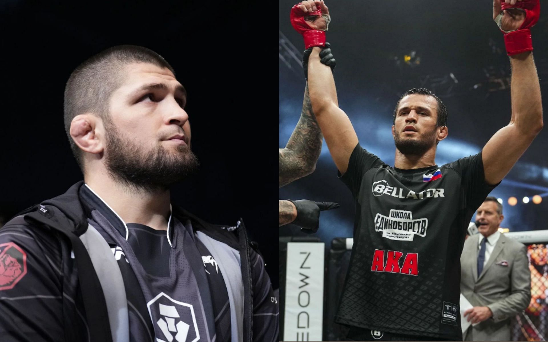 Khabib Nurmagomedov (left) and Usman Nurmagomedov (right) [Image courtesy: Getty]