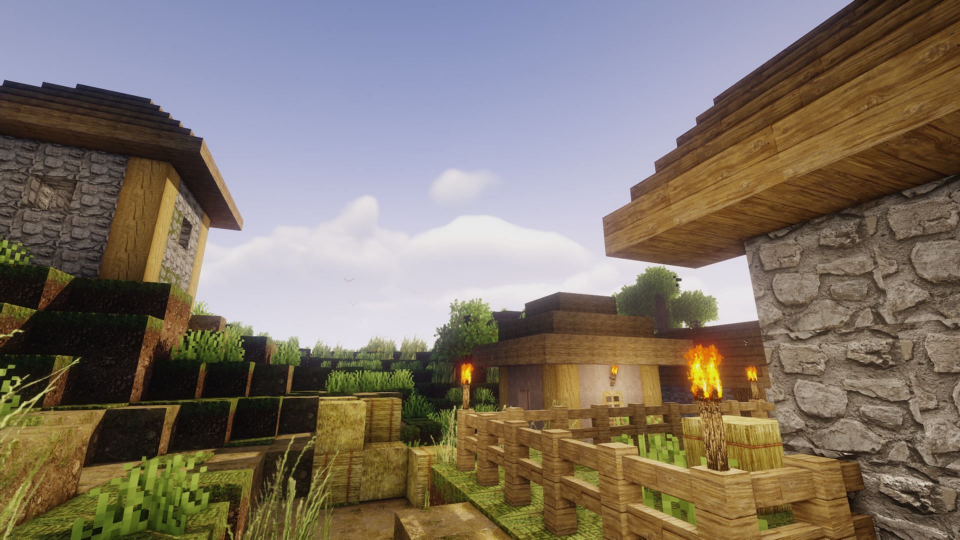 Patrix by patrix1221 is one of the most detailed texture packs that you can use for a realistic look (Image via Mojang Studios || Curseforge/@Patrix1221)