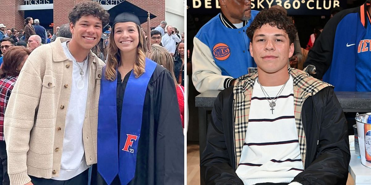 Ben Shelton (R) with his sister Emma Shelton (L) [Image Source: Getty Images, Instagram/@benshelton]