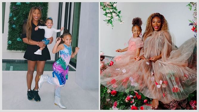 WATCH: Serena Williams' daughter Olympia screams after being tricked into doing homework, but a very "special" day follows ft. Pedicures, sister Adira