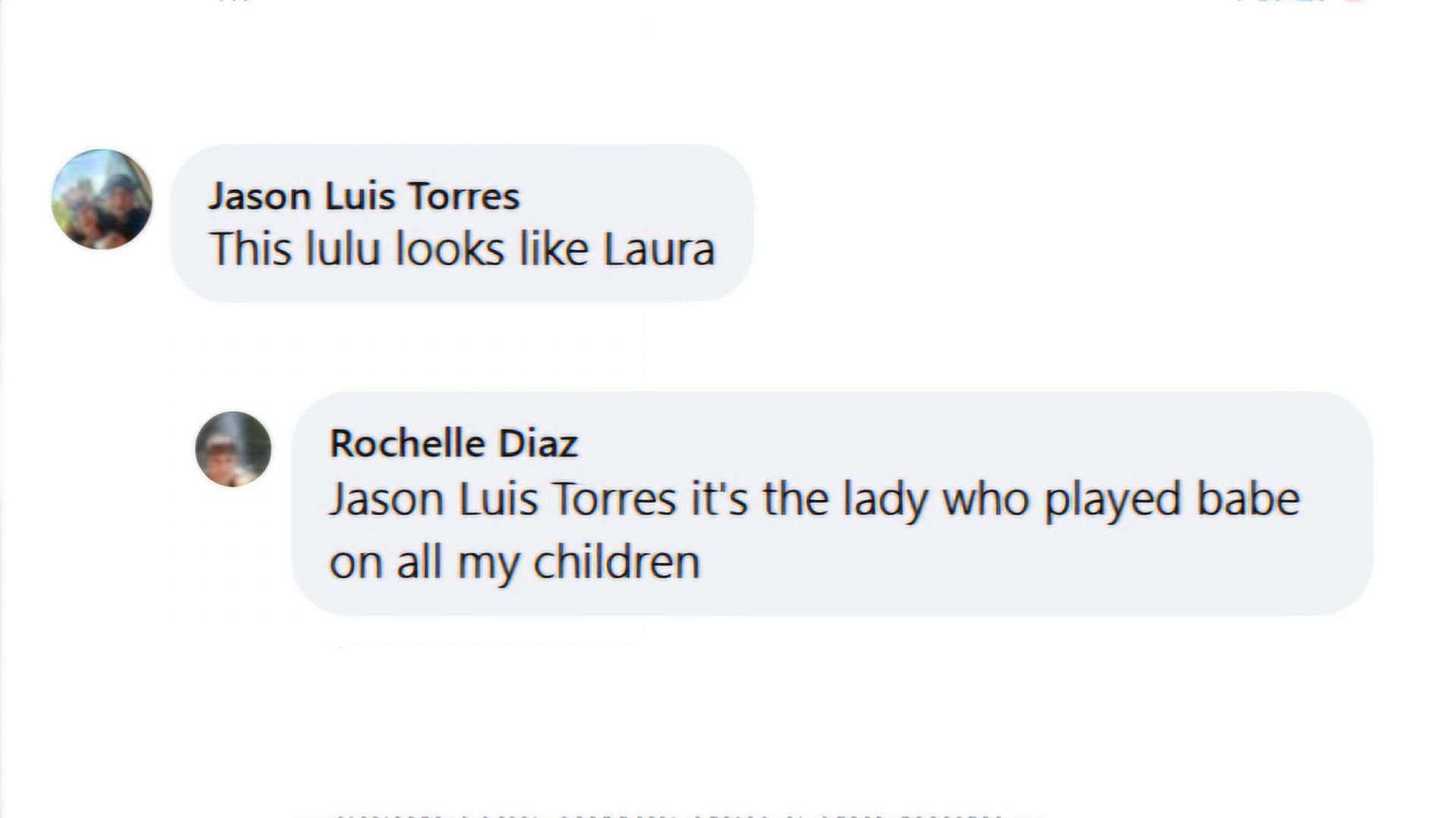 Viewers discussing actress Alexa Havins in the comments (via General Hospital / Facebook)