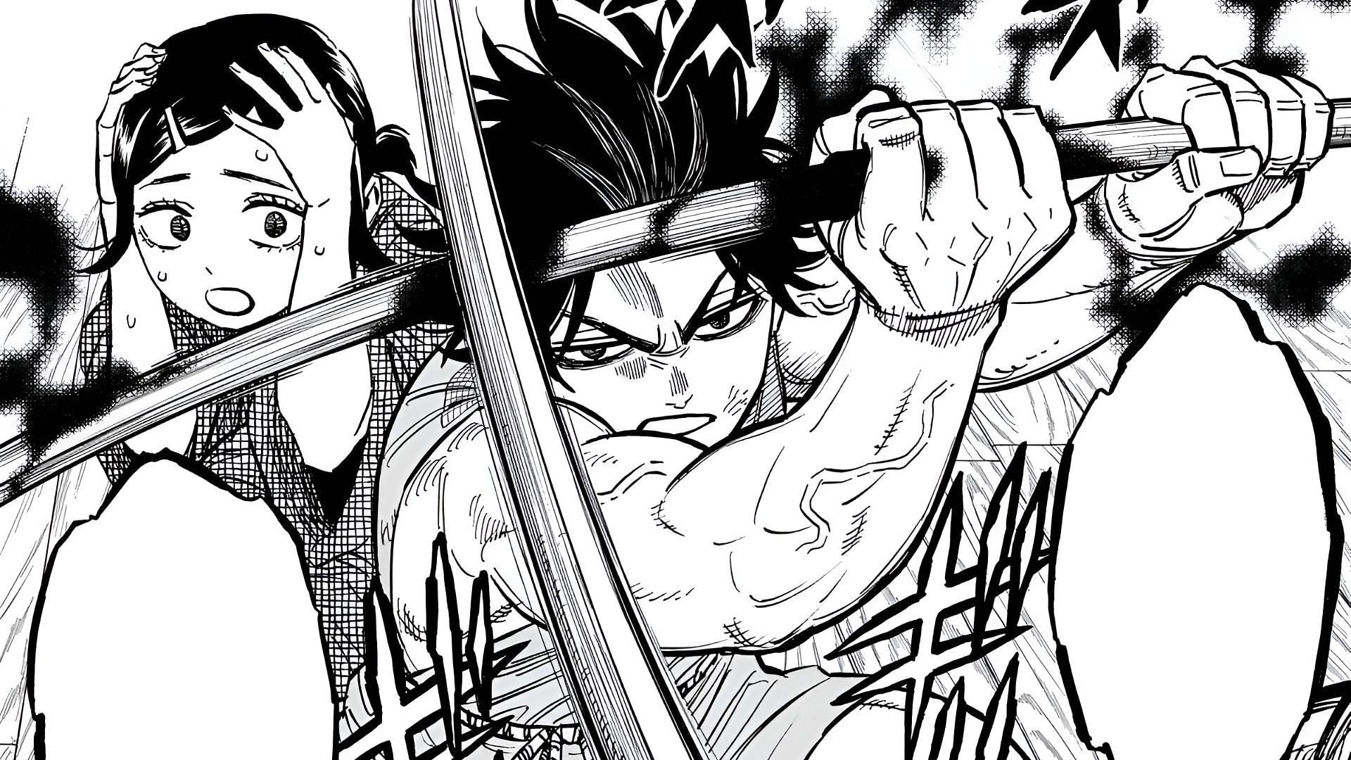 Ichika and Sukehiro as seen in Black Clover manga (Image via Shueisha)