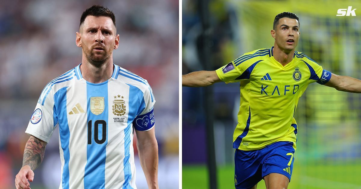 Lionel Messi and Cristiano Ronaldo