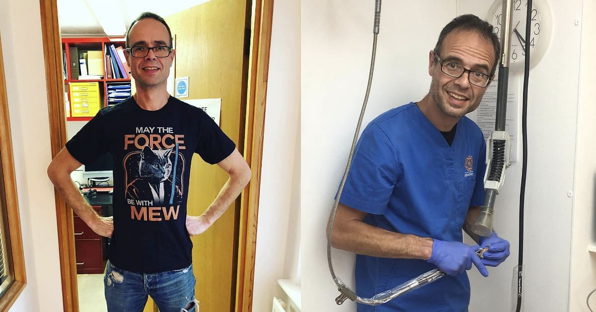 Michael Mew, the orthodontist (Images via Instagram/@orthodontichealth)