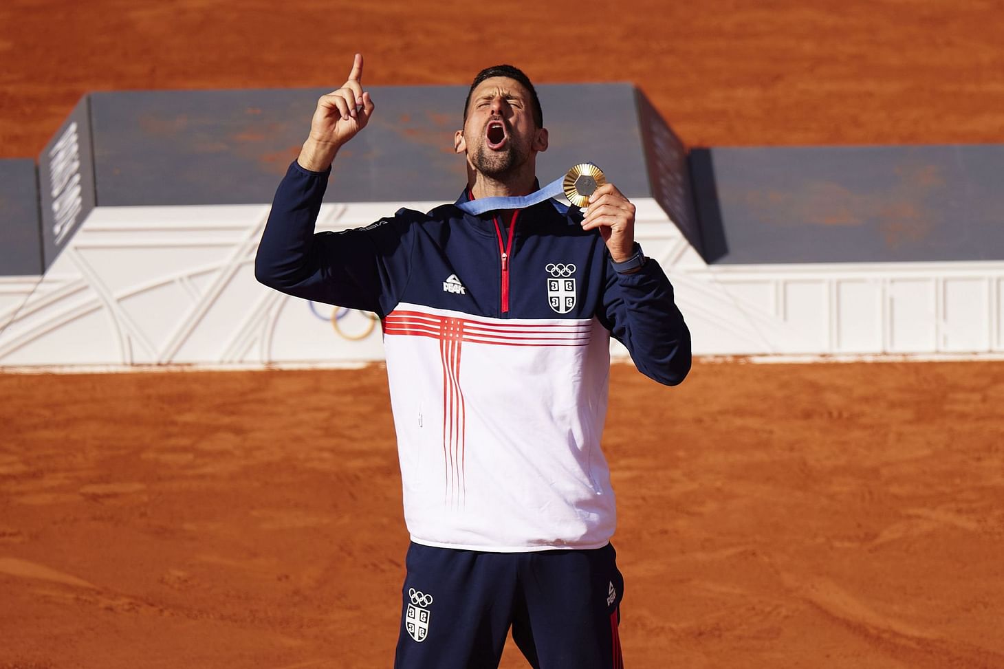 WATCH Novak Djokovic makes his presence felt at Serbia Open in