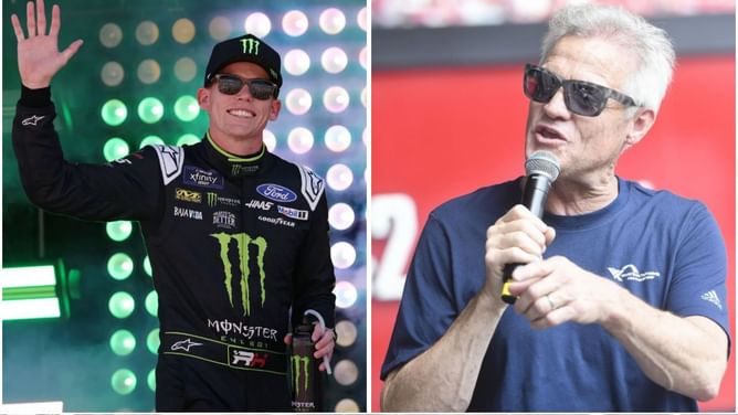 "Is it a B2B deal?" - Kenny Wallace questions Riley Herbst on Monster Energy backing his move to 23XI