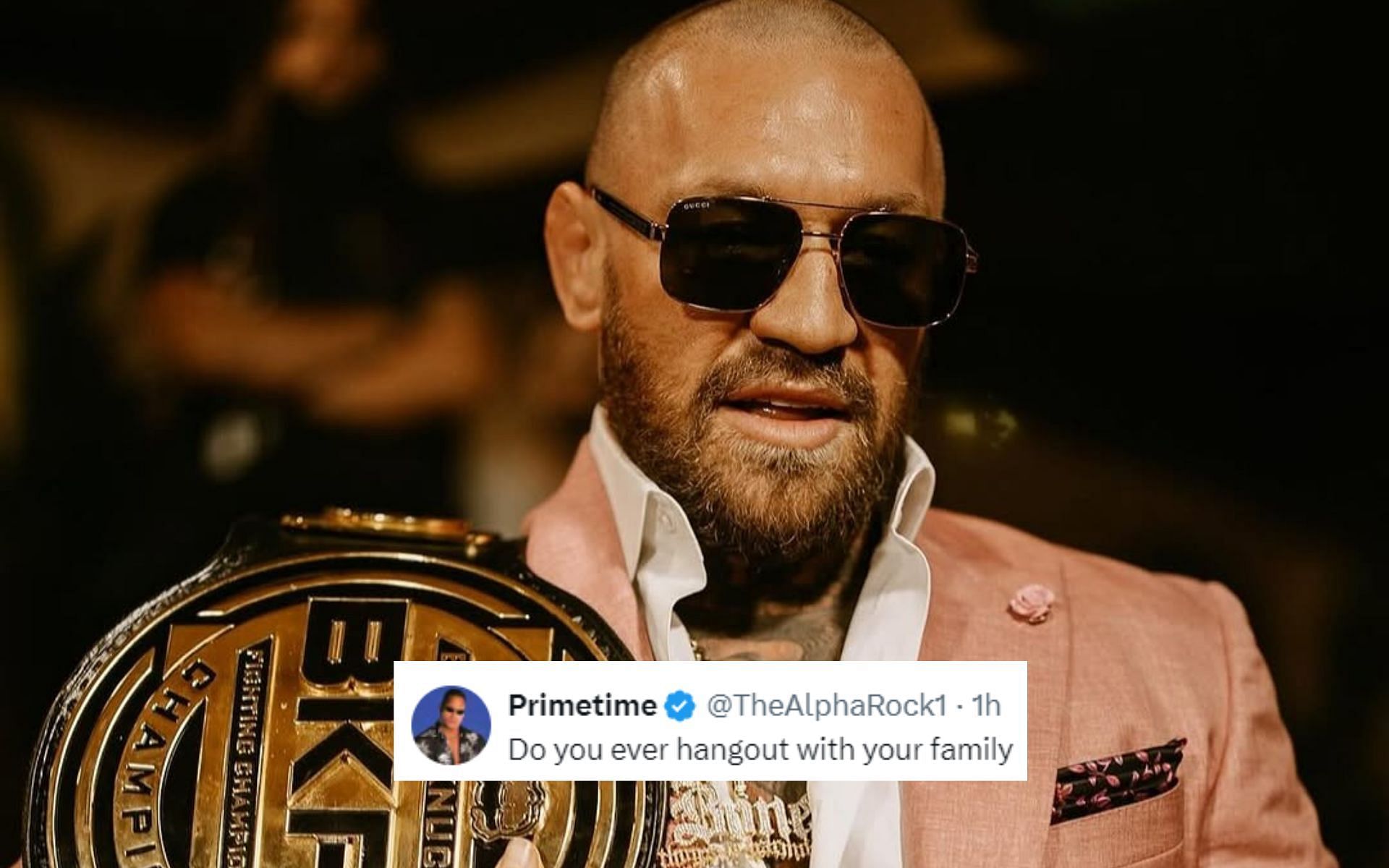 Fans react to Conor McGregor promoting a BKFC event after being guilty of sexual assault charges. [Image courtesy: @thenotoriousmma on Instagram]