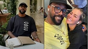 Michael Jordan's son Marcus Jordan shows love to Kendrick Lamar's new album as he cozies up with IG model at airport