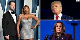 Serena Williams' husband Alexis Ohanian makes his feelings known on US presidential election as Donald Trump leads over Kamala Harris