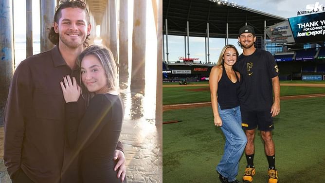 In Pictures: Jared Jones dotes on girlfriend Rylie Fox, hints at their wedding date