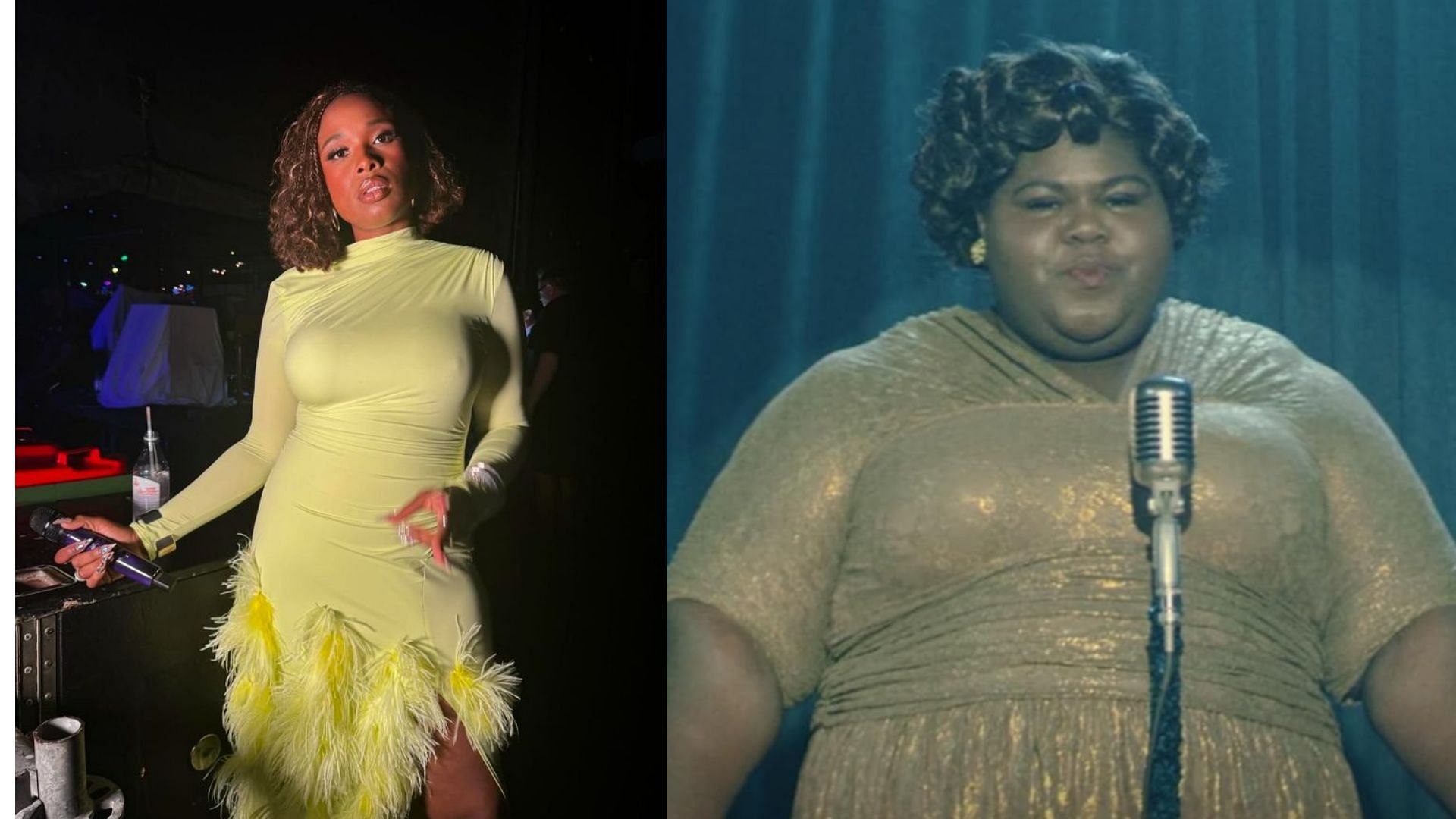 Jennifer Hudson chose not to play the role of Precious in the film Precious. (Images via Instagram/@iamjhud/Lions Gate Entertainment)