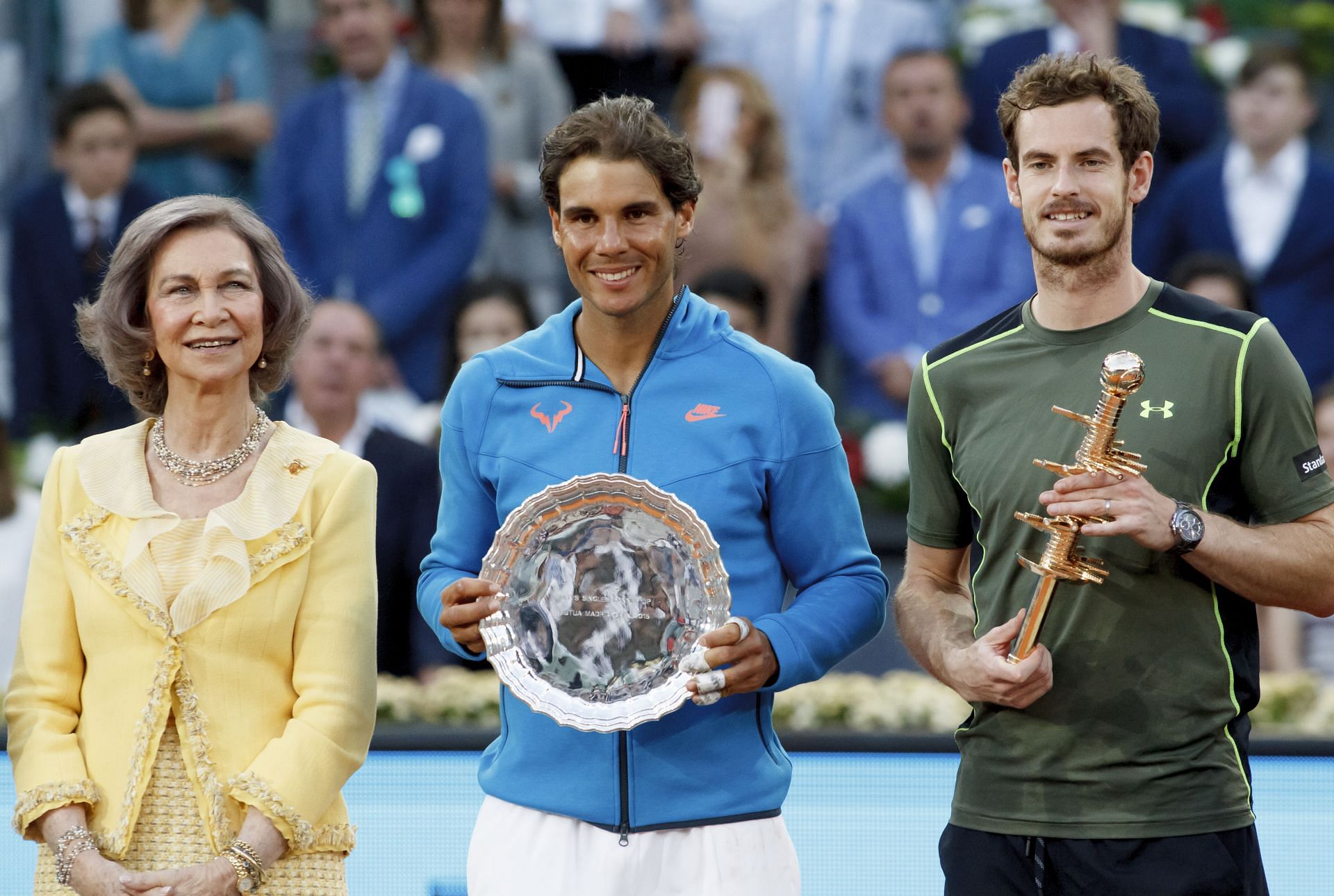 Madrid Open Tennis 2015: Andy Murray vs Rafael Nadal ( Source: Getty)