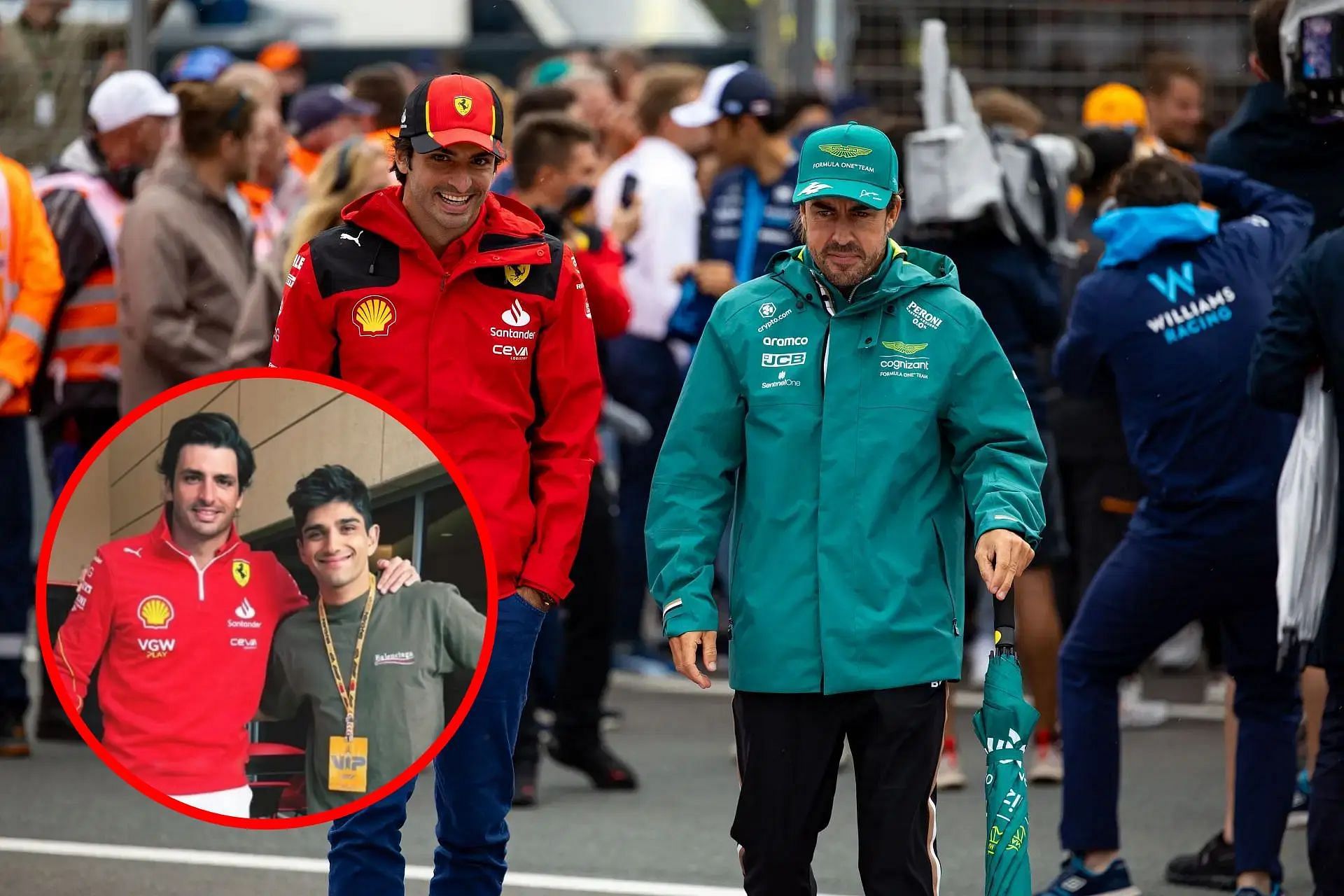 Fernando Alonso and Carlos Sainz share tribute to Spanish superstar