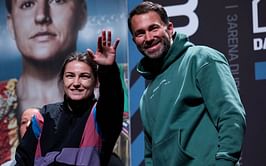 Katie Taylor’s promoter, Eddie Hearn, banned from attending post-fight press conference before ultimatum resolves issue