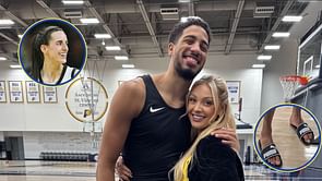 “Put them toes away”- Caitlin Clark and Tyrese Haliburton’s gf Jade Jones engage in hilarious exchange over Pacers star