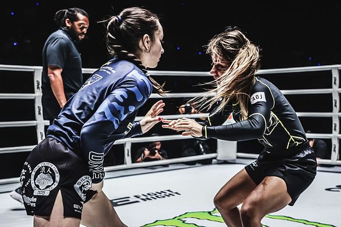 "Both ladies are beasts" - Fans hyped up for world title rematch between Mayssa Bastos, Danielle Kelly at ONE Fight Night 26