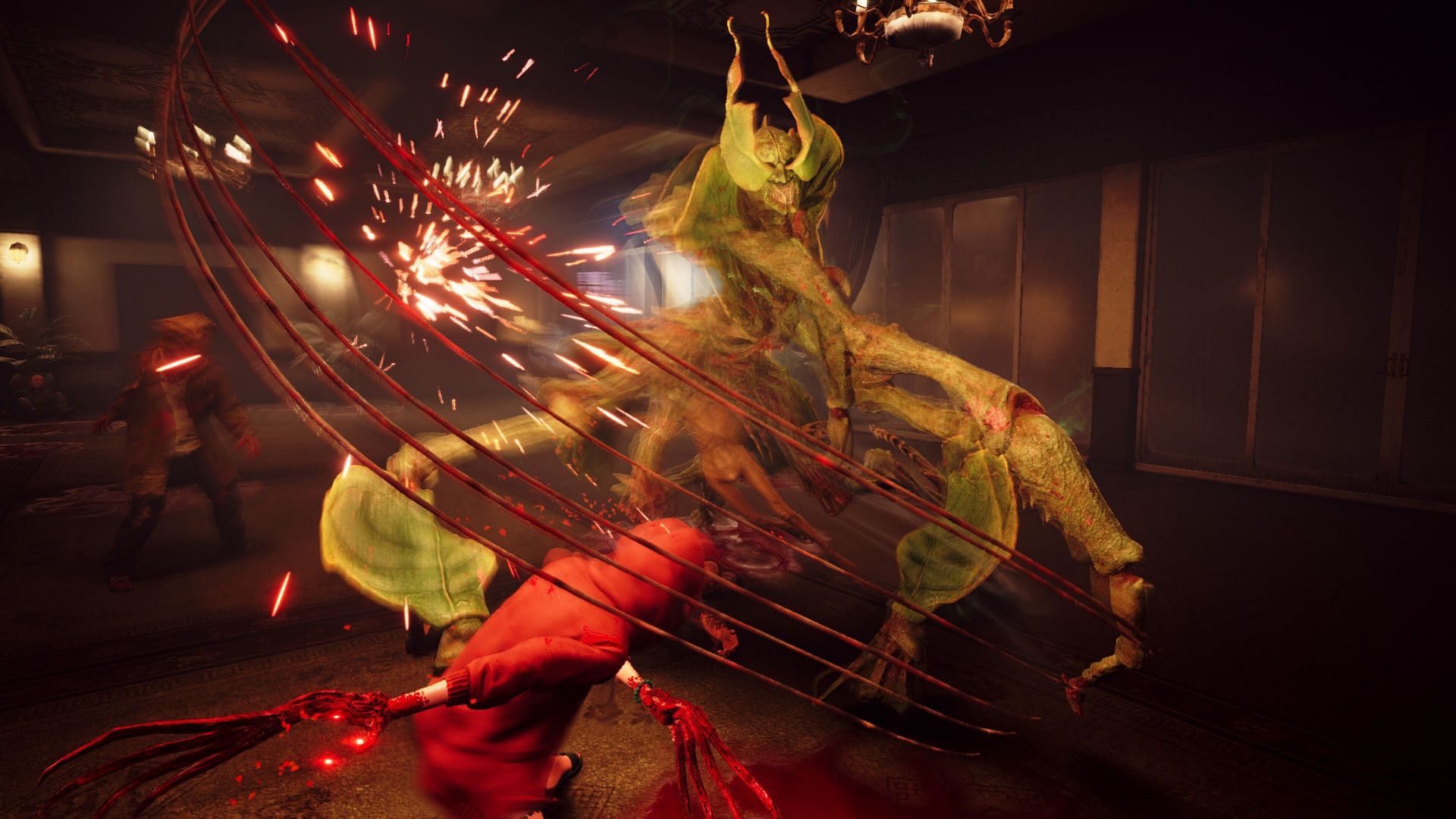 Julee's powerful claws can shred foes (Image via Bokeh Game Studio)