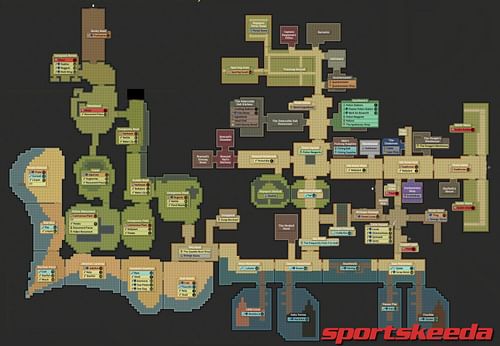 The entire Hopeport map, sans hidden cave (Image via Fen Research Limited)