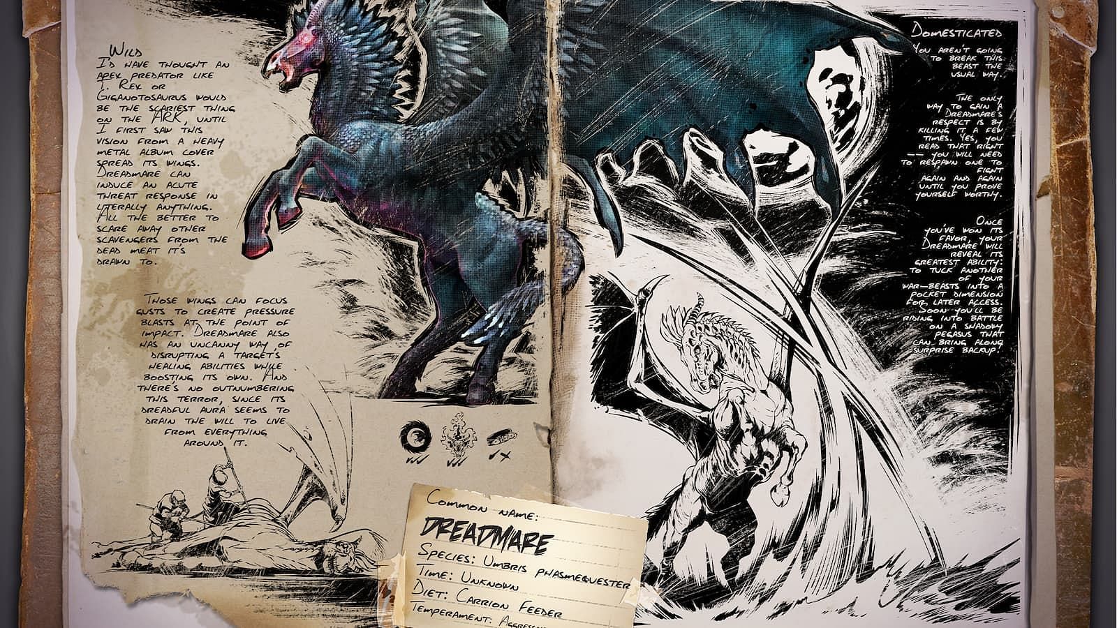 The Dreadmare Dossier in ARK (Image via Studio Wildcard)