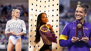 Olivia Dunne, Haleigh Bryant and others react to Zoe Miller's photoshoot during LSU Tigers' picture day