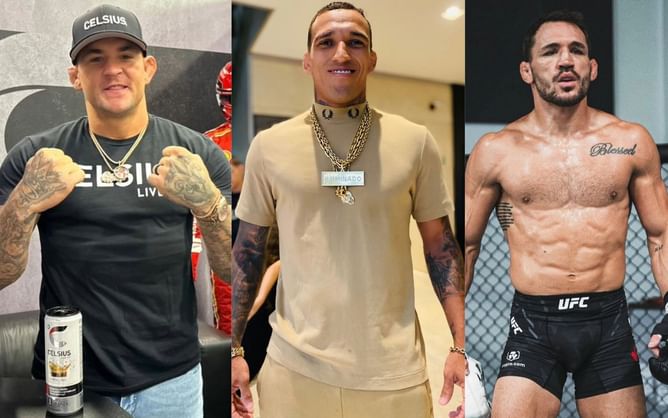 Dustin Poirier drops two-word reaction to reports that Charles Oliveira vs. Michael Chandler rematch is in jeopardy