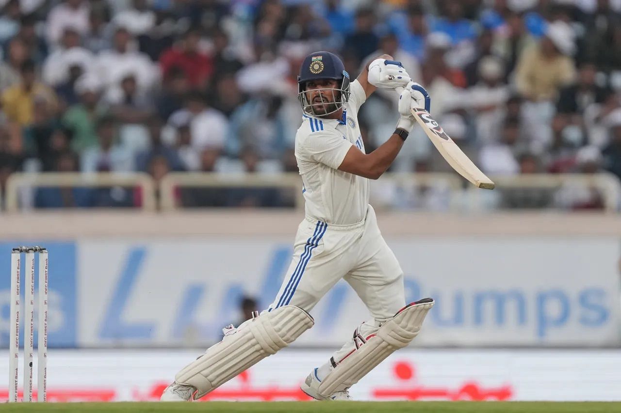 Dhruv Jurel scored a fighting half-century in India A