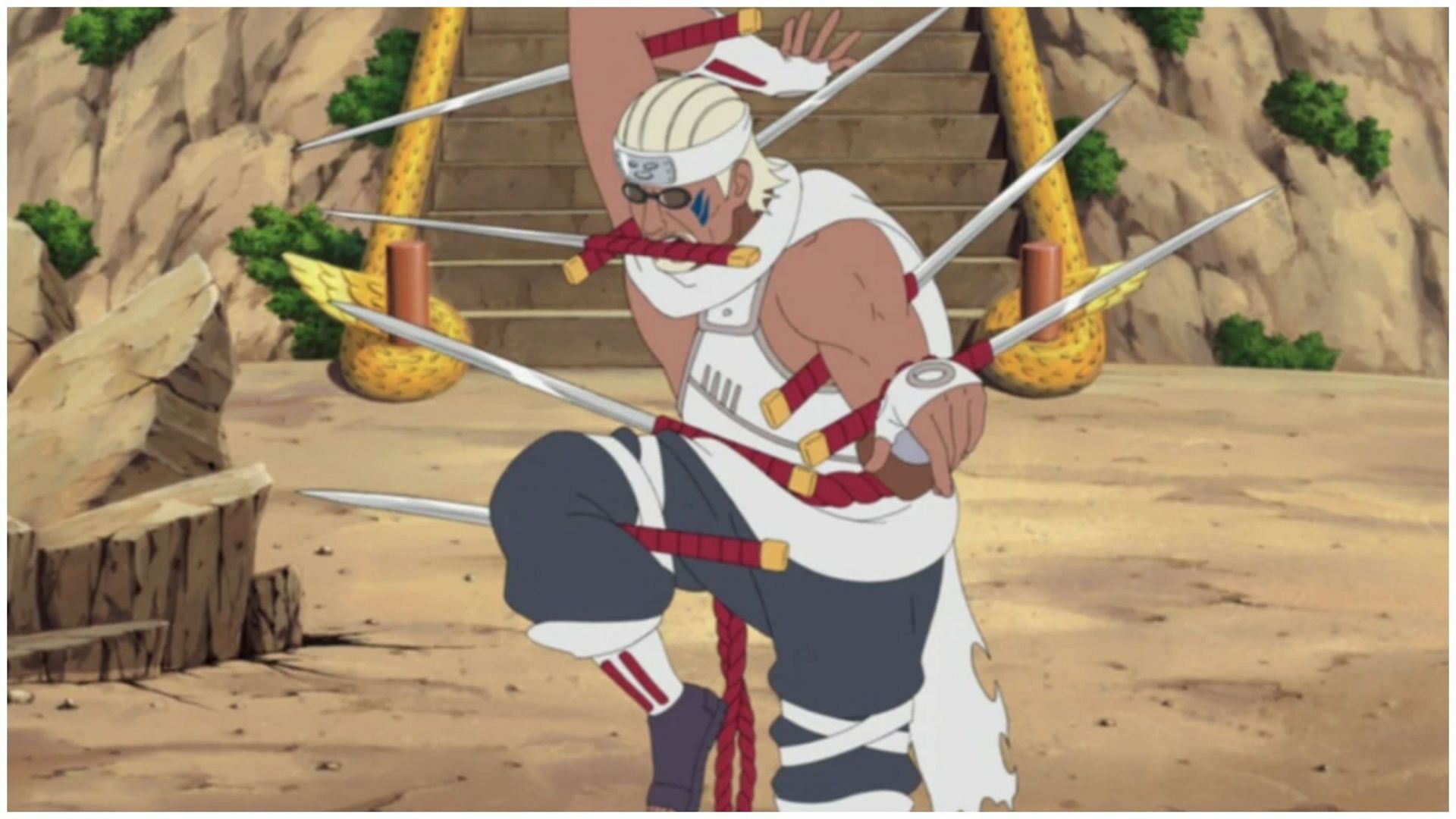 Killer Bee as seen in episode 143 of Shippuden (Image via Studio Pierrot)