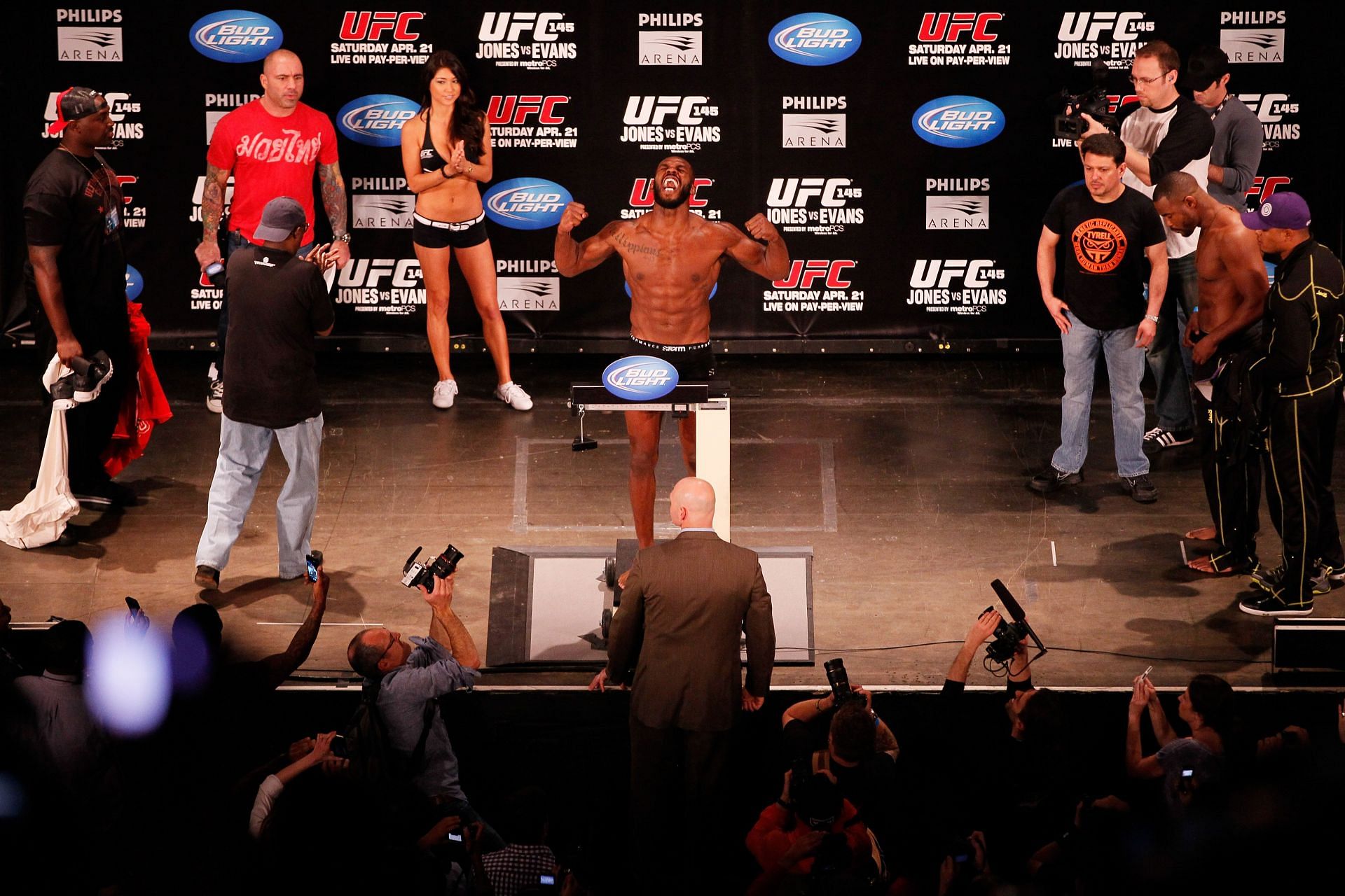 UFC 145: Jones v Evans  - Weigh In