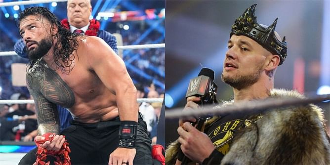 Baron Corbin and 4 other wrestlers with pinfall wins over Roman Reigns who are not in WWE anymore