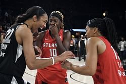 "Don't dunk on us' - 2x WNBA All-Star hilariously reacts to A'ja Wilson floating idea of dunking next season