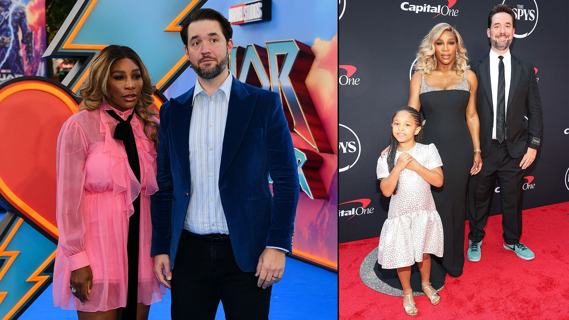 Serena Williams and Alexis Ohanian; ( Source - Getty Images)