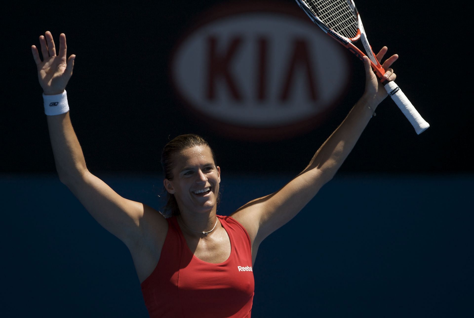 Amelie Mauresmo at the Australian Open 2009. (Photo: Getty)