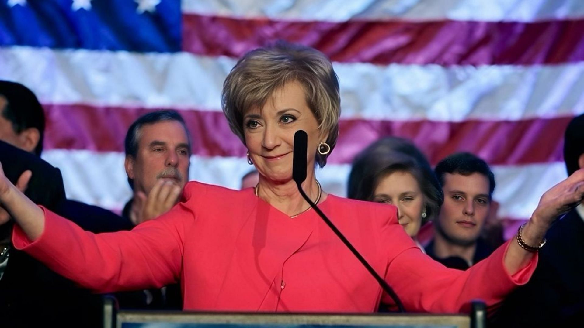 Linda McMahon [Image via The Coservateur and Classic Republicans Instagram pages]