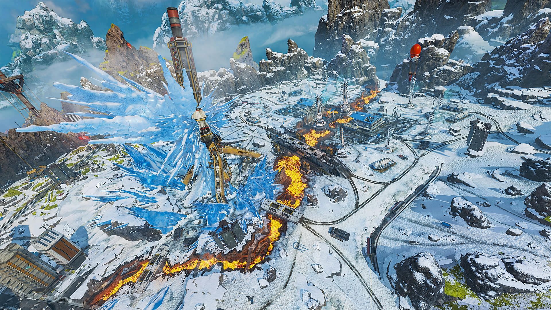 Fissure Extension in World&#039;s Edge in Apex Legends (Image via EA)