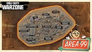 All POIs in Warzone's Area 99