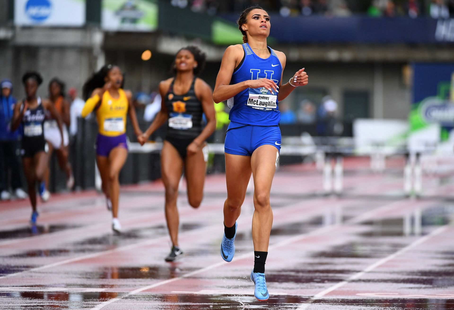 Sydney McLaughlin-Levrone at the 2018 NCAA Division I Men&#039;s and Women&#039;s Outdoor Track &amp; Field Championship - Source: Getty