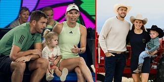 In Pictures: Caroline Wozniacki prepares 2-year-old son James for winter as husband David Lee and daughter Olivia join them for scenic boat outing