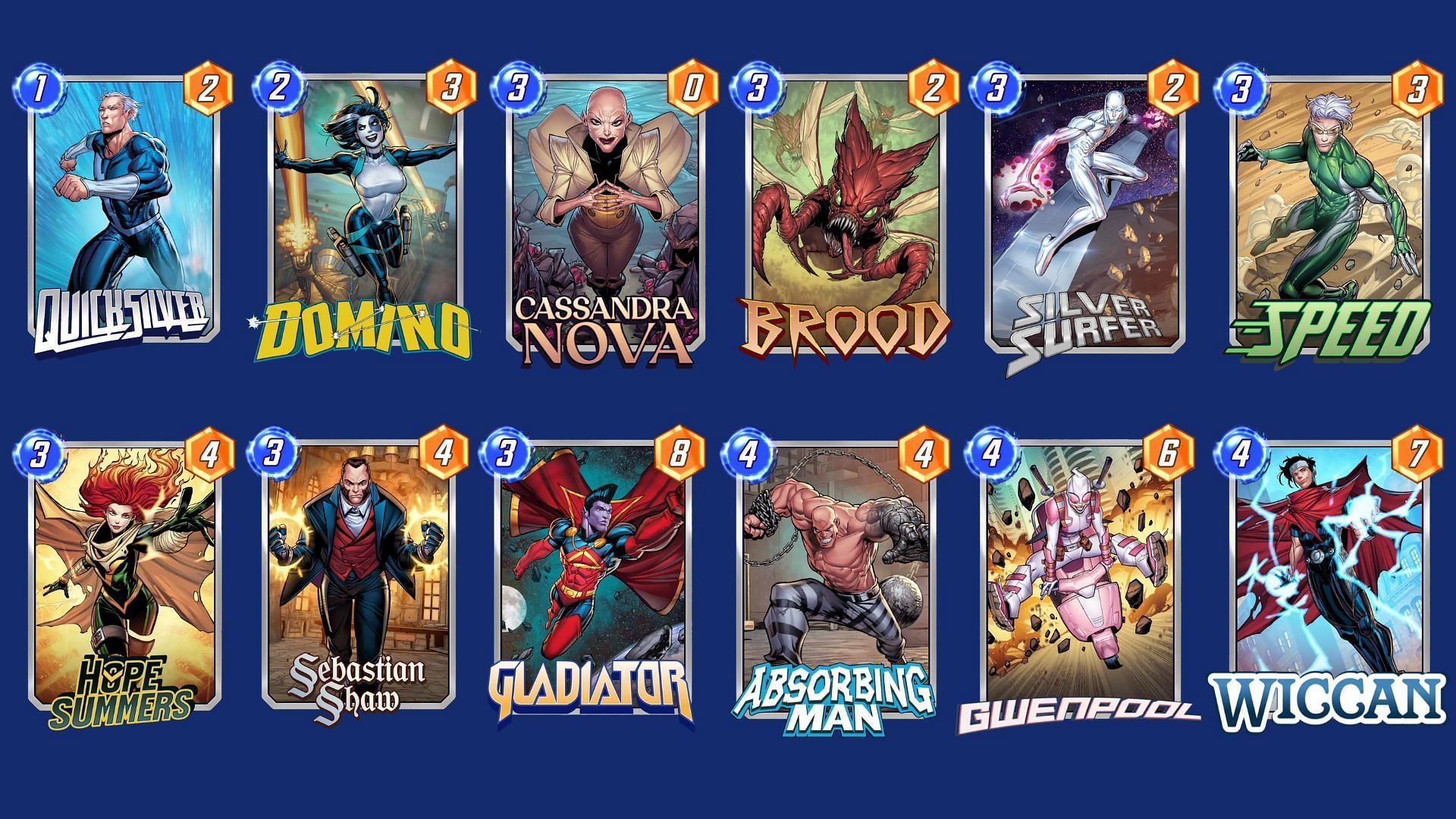 The Quick Surfer deck is an effective Marvel Snap Speed deck (Image via Nuverse)