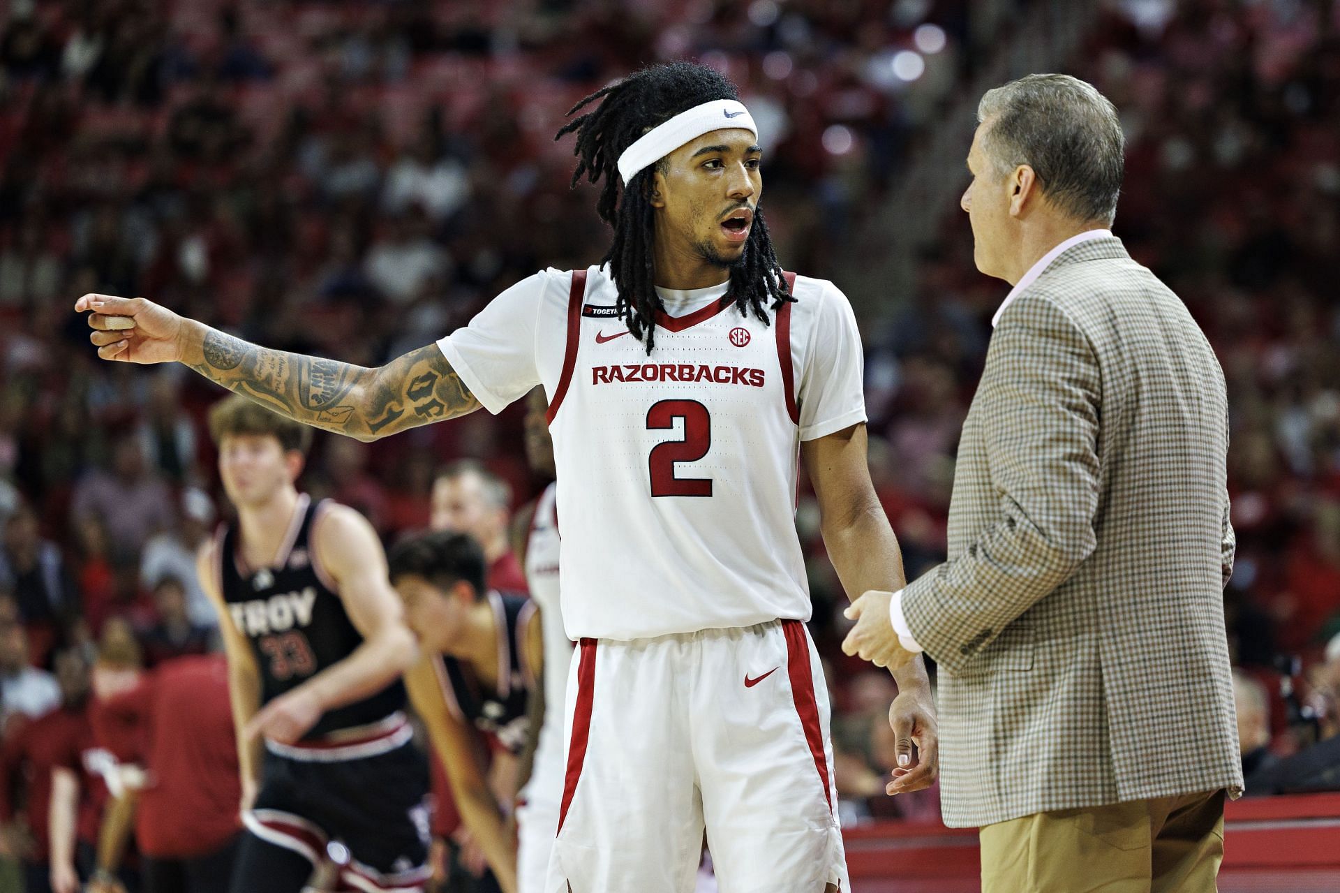 Troy v Arkansas - Source: Getty