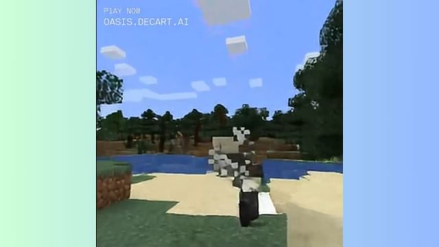 How to play your own scene in Minecraft Oasis AI