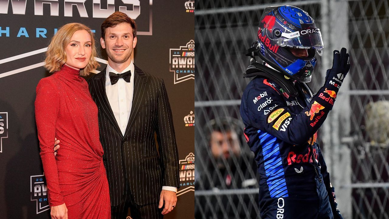 Julia Piquet, Daniel Suarez, and Max Verstappen