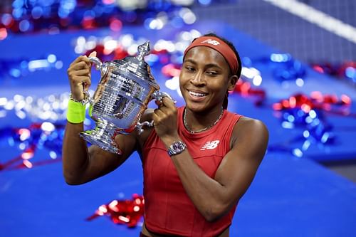 Coco Gauff won the 2023 US Open ( Source: Getty)